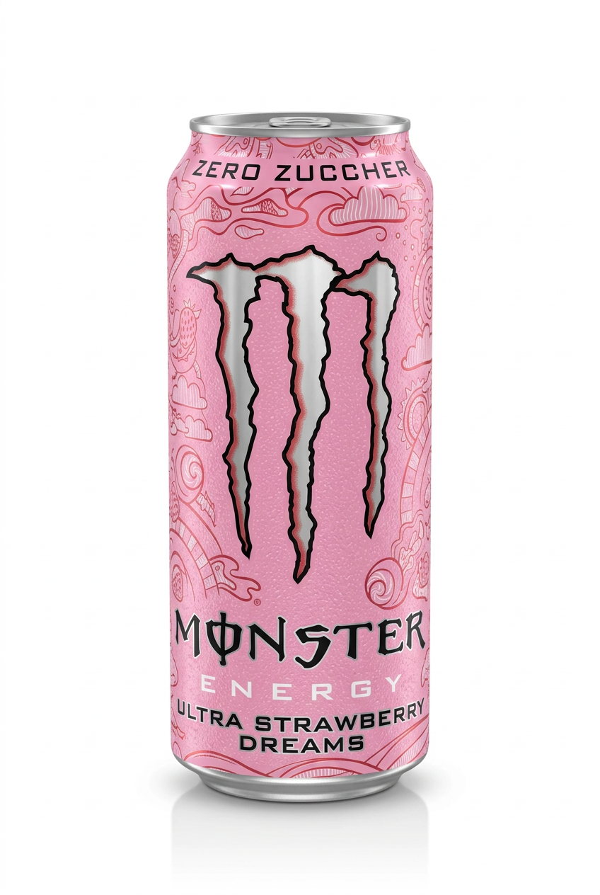 MONSTER ENERGY ULTRA STARBERRY DREAMS ZERO ZUCCHERI 500ML (BOX DA 24)