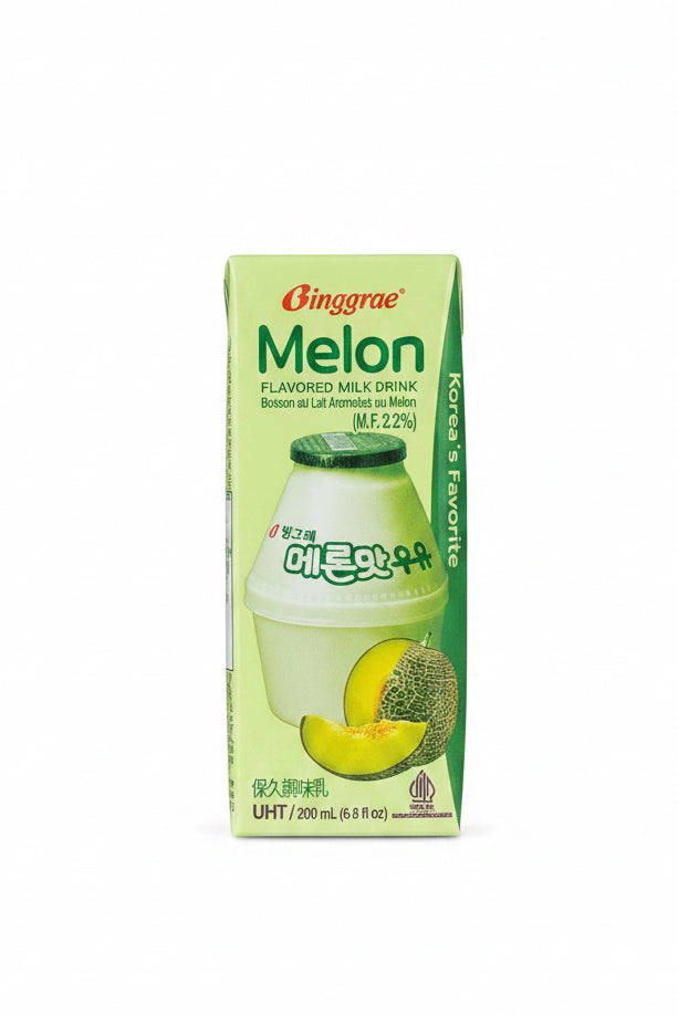 BINGGRE LATTE COREANI AL MELONE 200ml (box da 12)