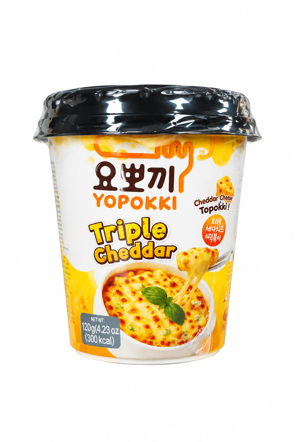 YOPOKKI CUP TRIPLE CHEDDAR 120G ( BOX DA 15)