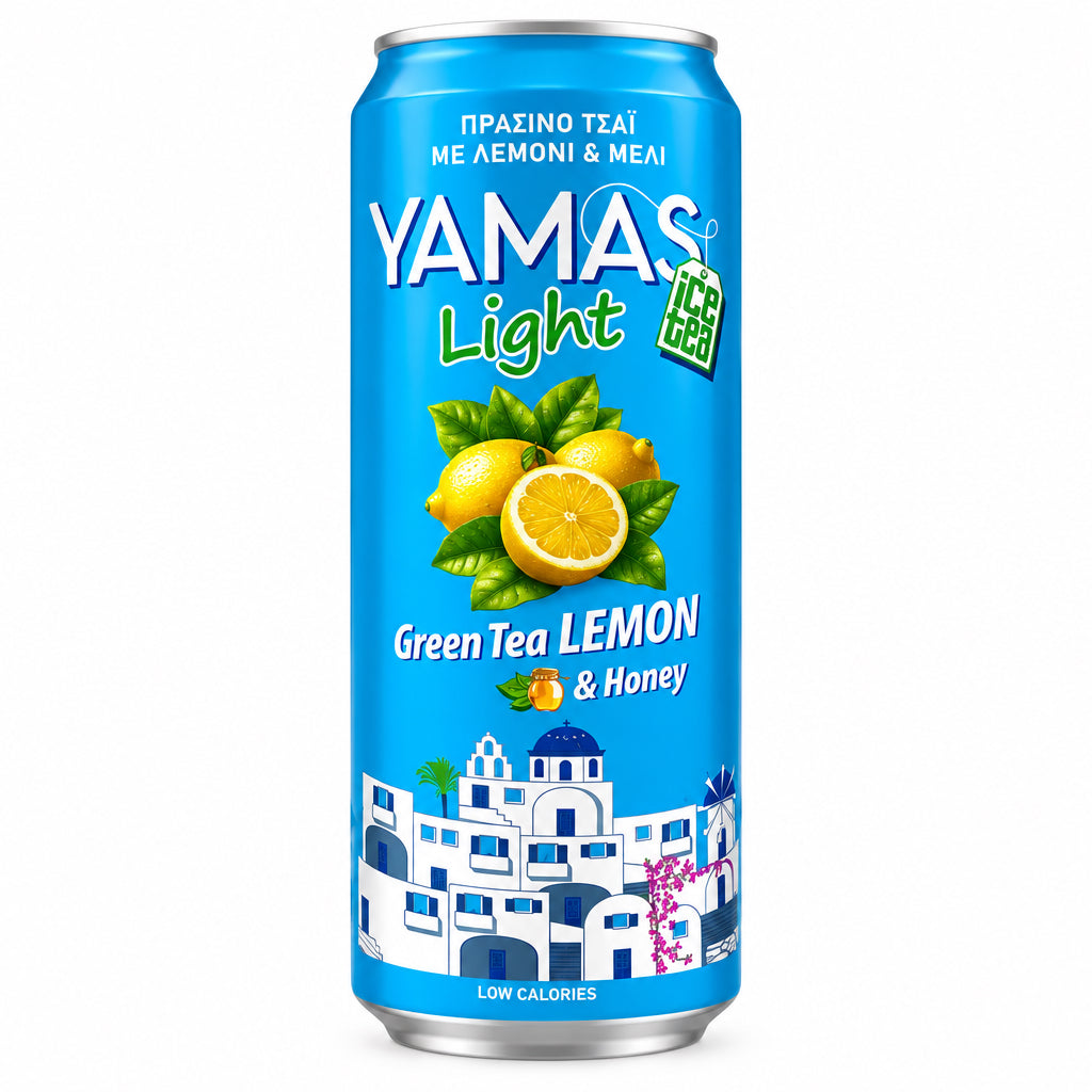YAMAS BEVANDA GREEN-TEA LEMON 330ml ( BOX 6)