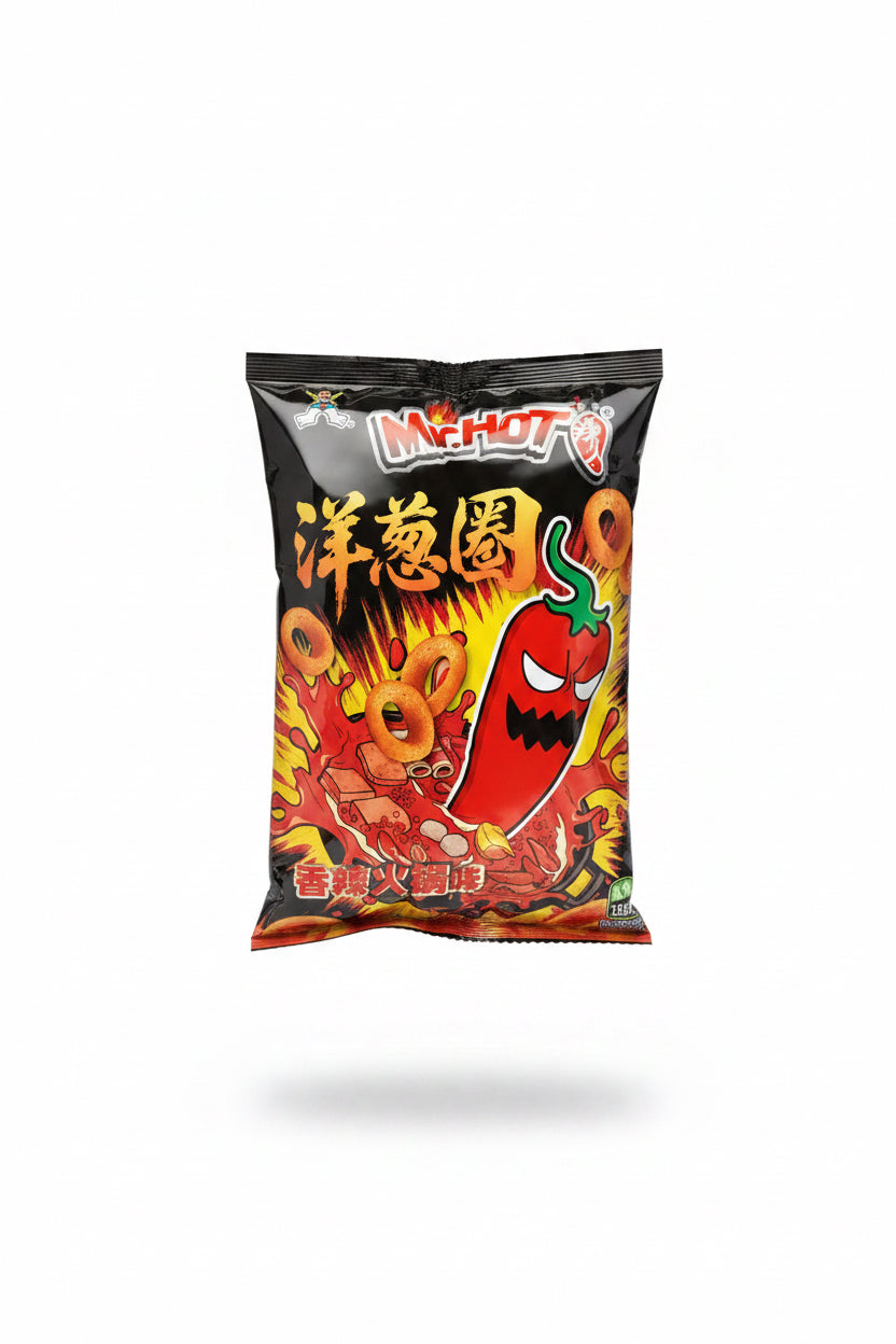 PATATINE RING PICCANTE 30g ( BOX DA 10)