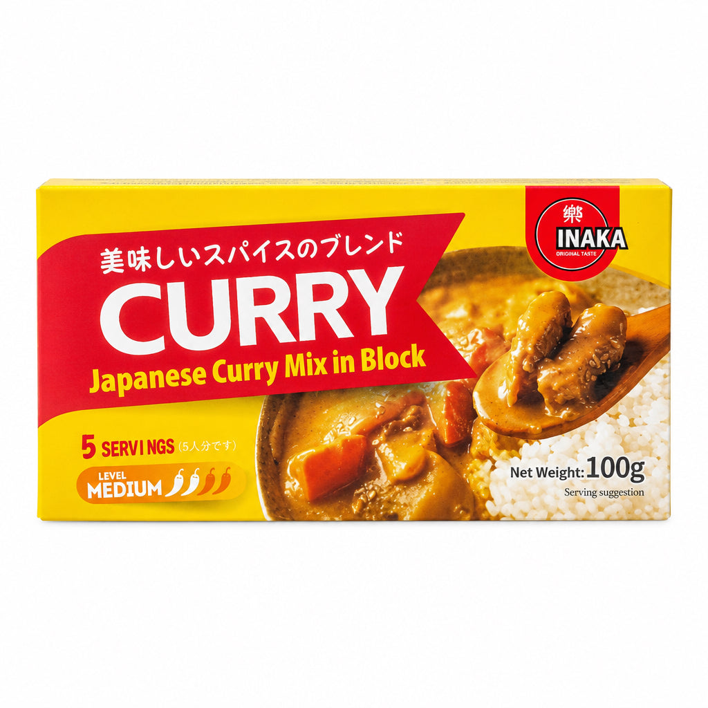 CURRY GIAPPONESE MEDIO PICCANTE 100g ( BOX DA 10)