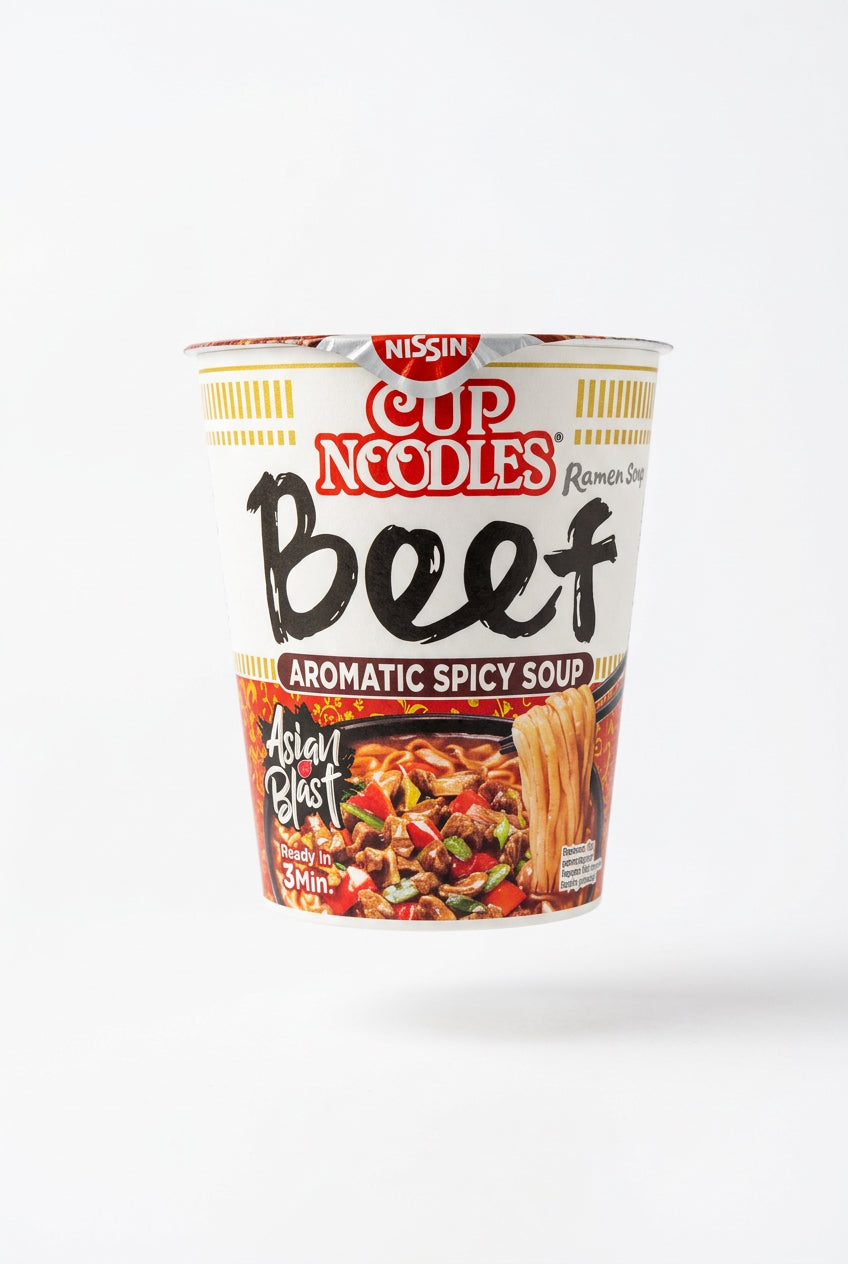 NISSIN CUP NOODLES AL MANZO 63G (BOX DA 8)