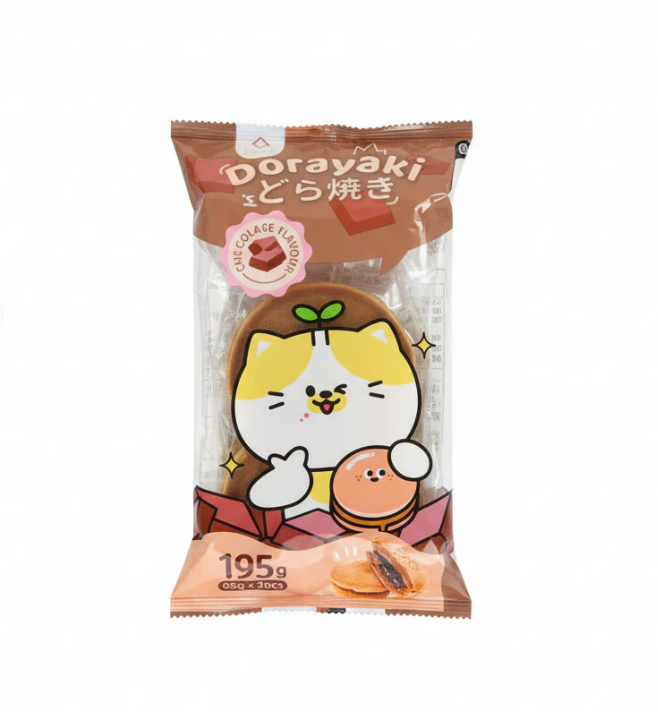TOKIMEKI DORAYAKI AL CIOCCOLATO 195G(BOX DA 12)