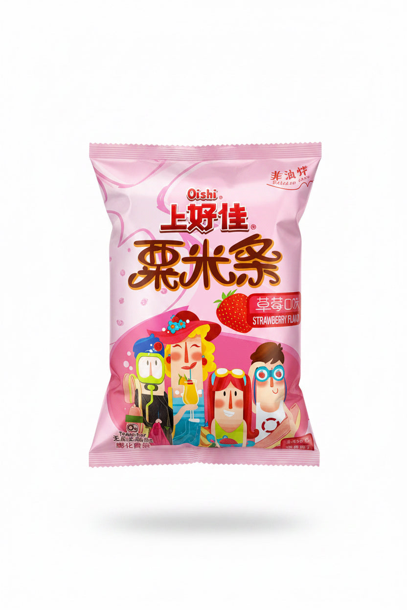 OISHI PATATINE ALLA FRAGOLA 40g (BOX 10)