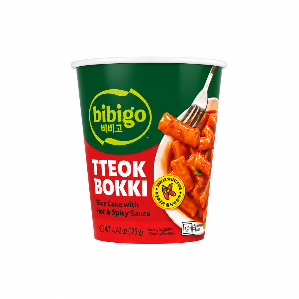 BIBIGO TTEOBOKKI PICCANTE CUP 125G (BOX DA 6)