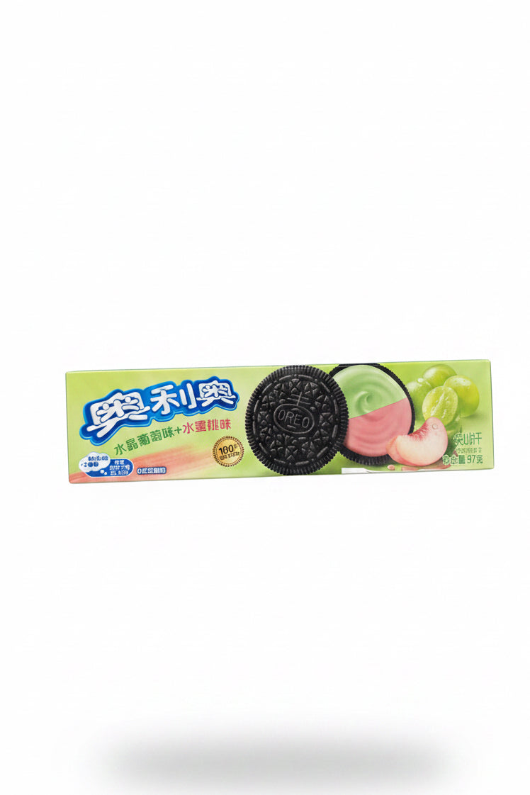 BISCOTTI OREO ALL PESCA E UVA 97g ( BOX DA 12)