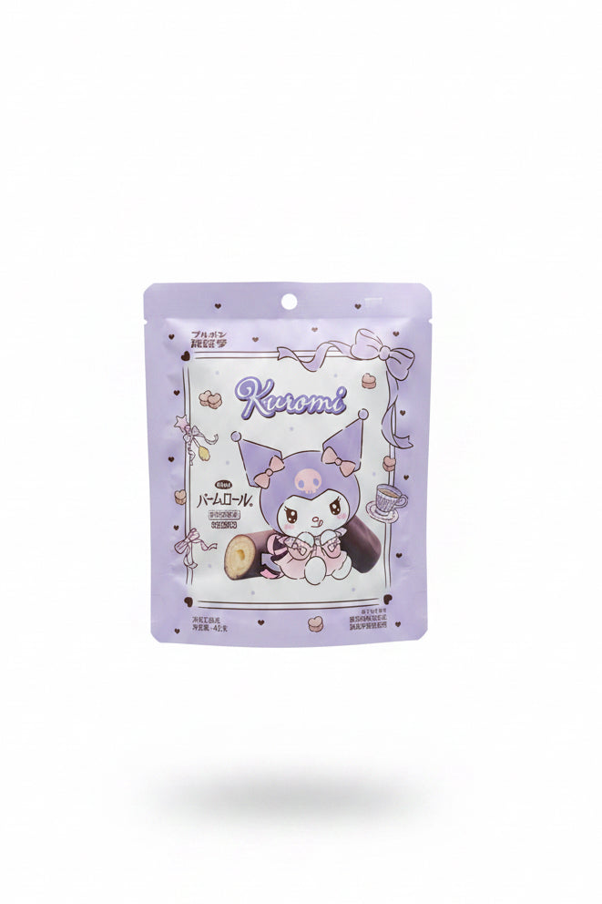 PASTICCINO ROLL KUROMI AL CIOCCOLATO 45g ( BOX DA 10)