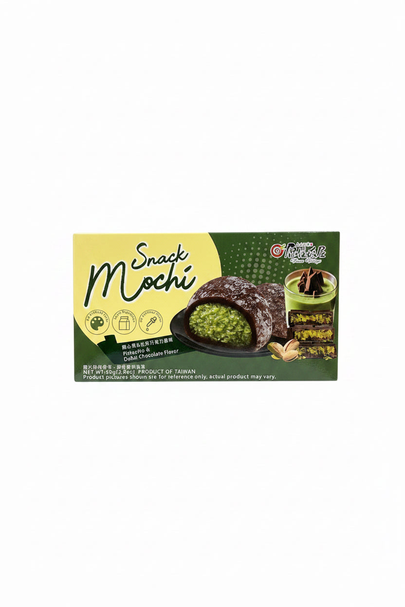 MOCHI AL GUSTO PISTACCHIO E CIOCCOLATO DUBAI 80G(BOX DA 12)