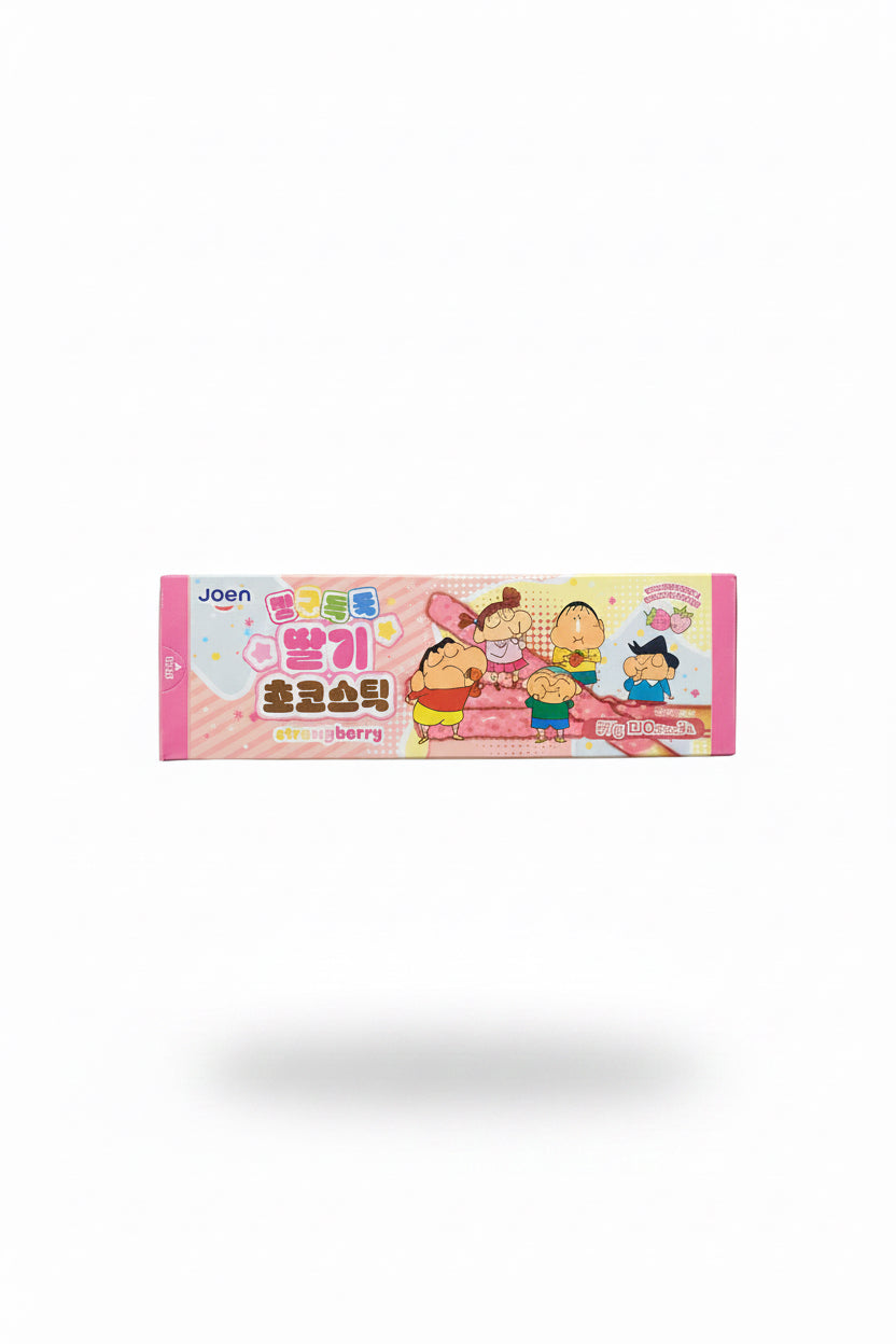 SUNYOUNG BASTONCINI DI BISCOTTO CON CIOCCOLATO FRAGOLA 57G (BOX DA 8)