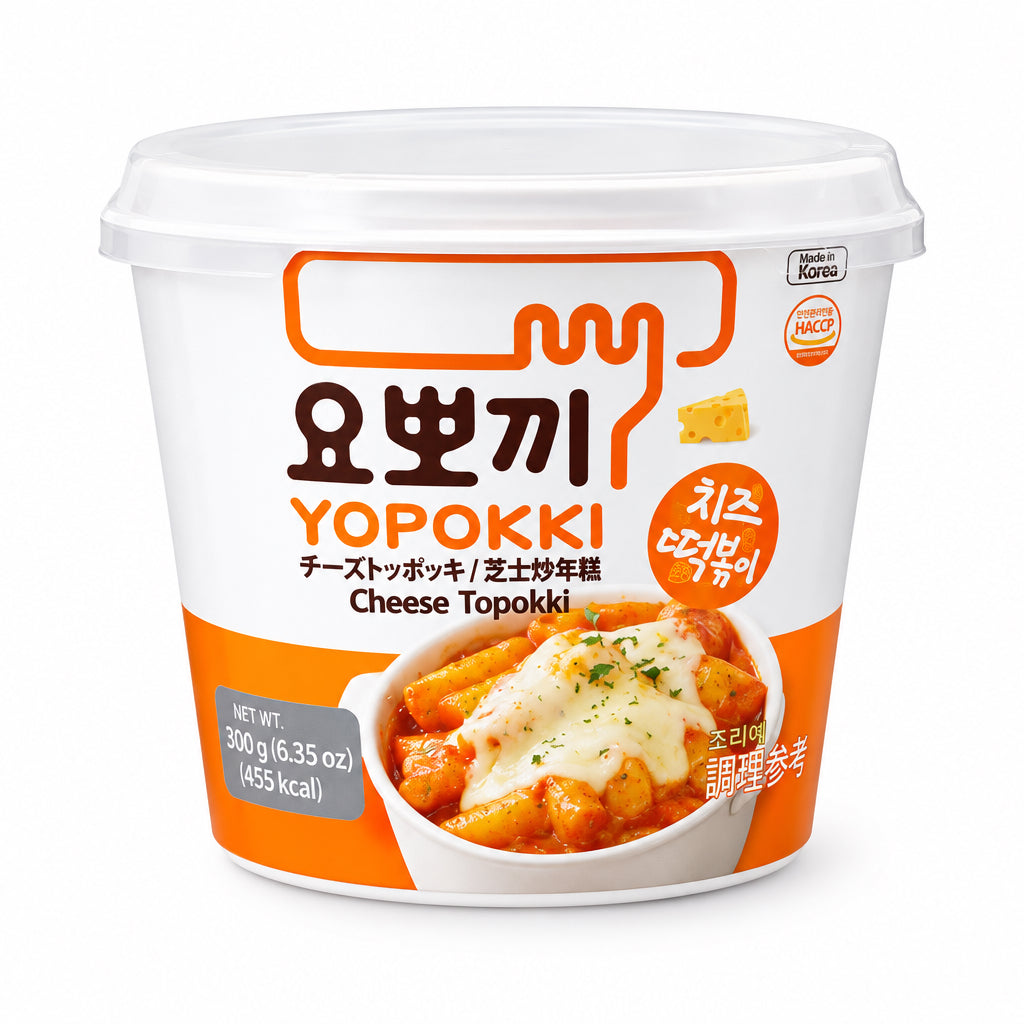 YOPOKKI BIG CUP CHEESE 180G ( BOX DA 8)