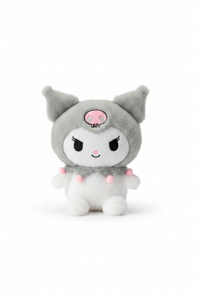 PELUCHE KUROMI GRIGIO 24cm ORIGINALE