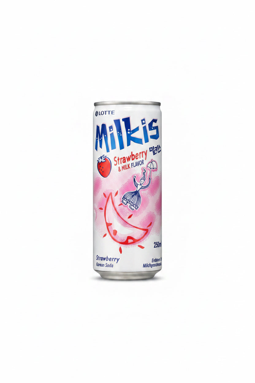 BEVANDA MILKIS AL GUSTO FRAGOLA 250 ML (BOX DA 15)