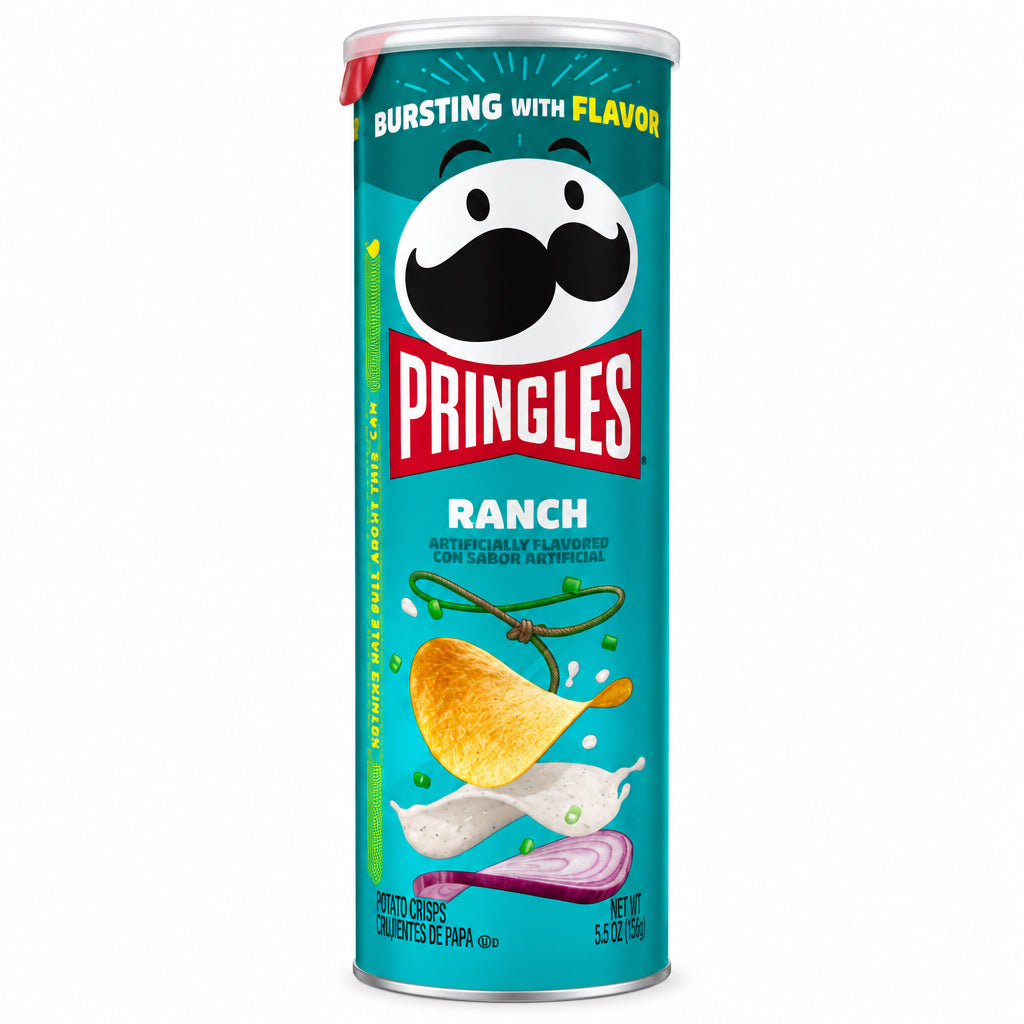PRINGLES RANCH 156g (BOX DA 7)