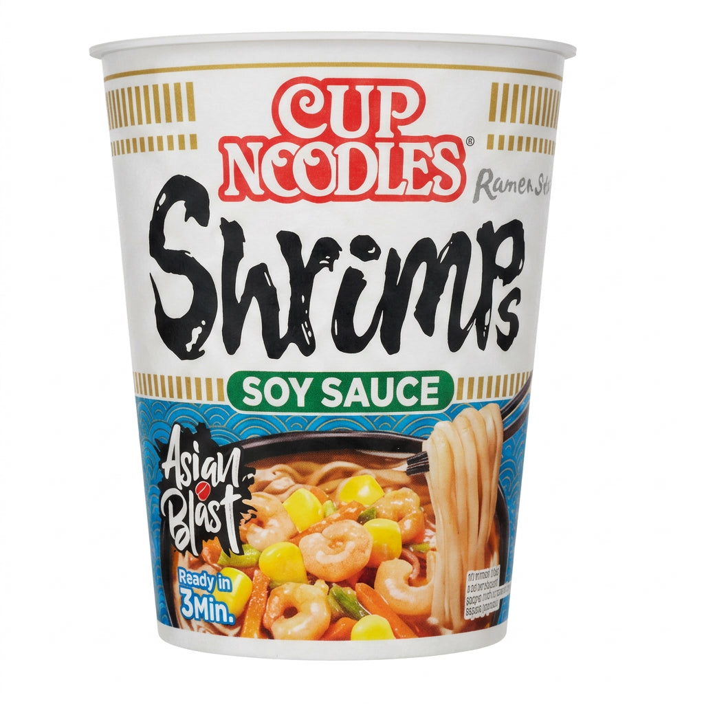 NISSIN CUP NOODLES AL GAMBERI 63G (BOX DA 8)