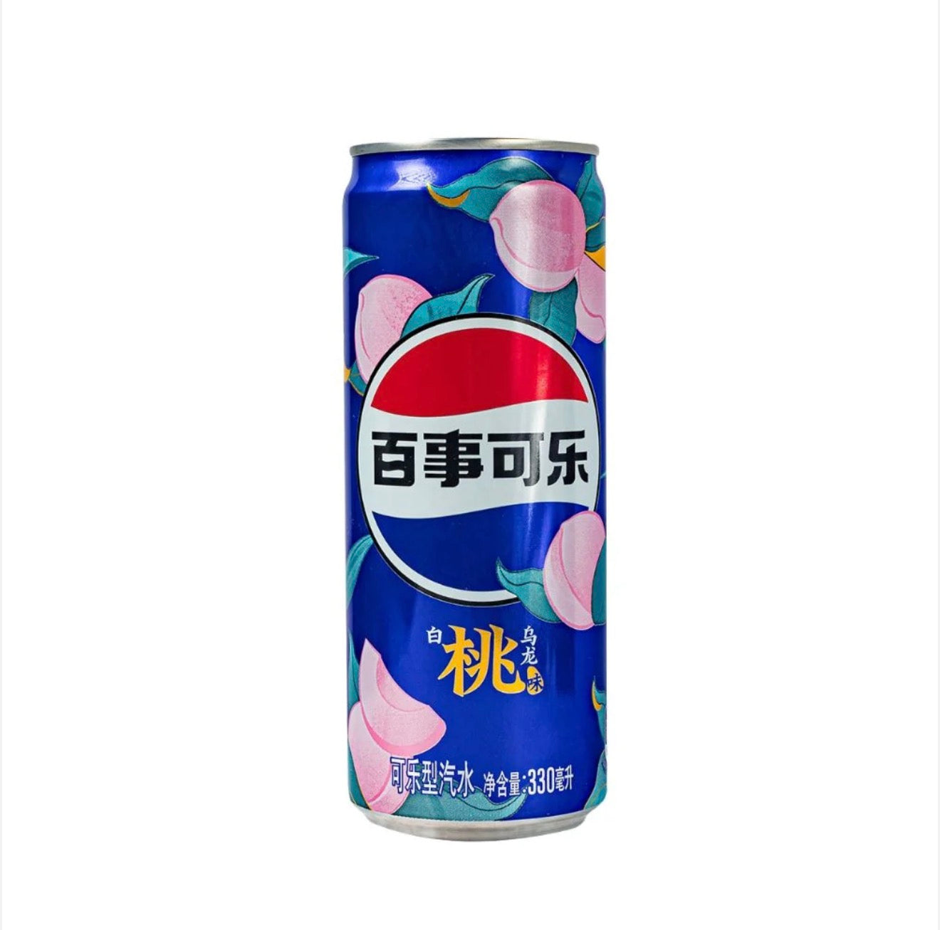 PEPSI WHITE PEACH OOLONG, BEVANDA AL GUSTO DI PESCA BIANCA 330ML( BOX DA 24)