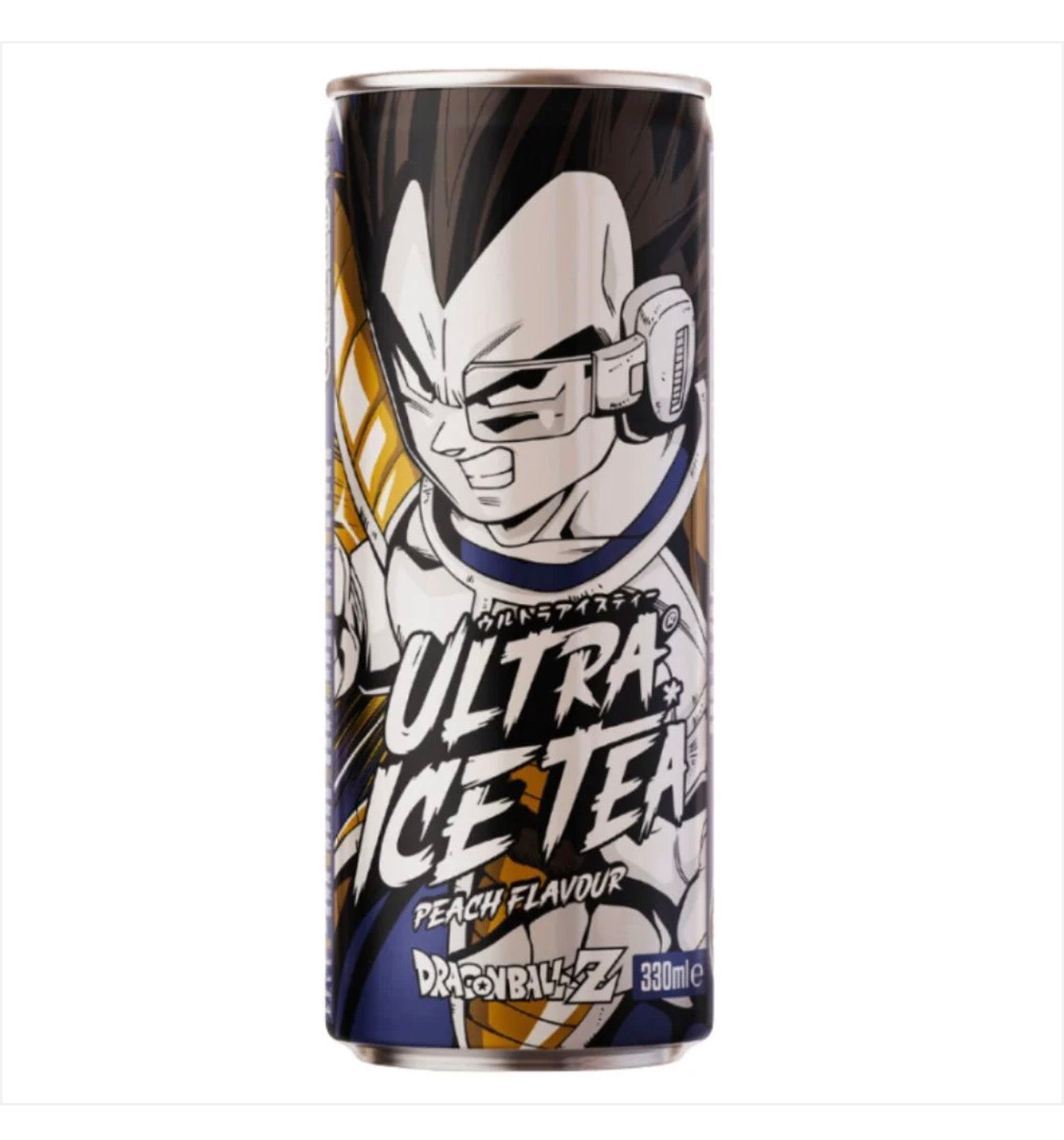 DRAGON BALL Z ULTRA ICE TEA VEGETA, TÈ ALLA PESCA 330ML( BOX DA 24)