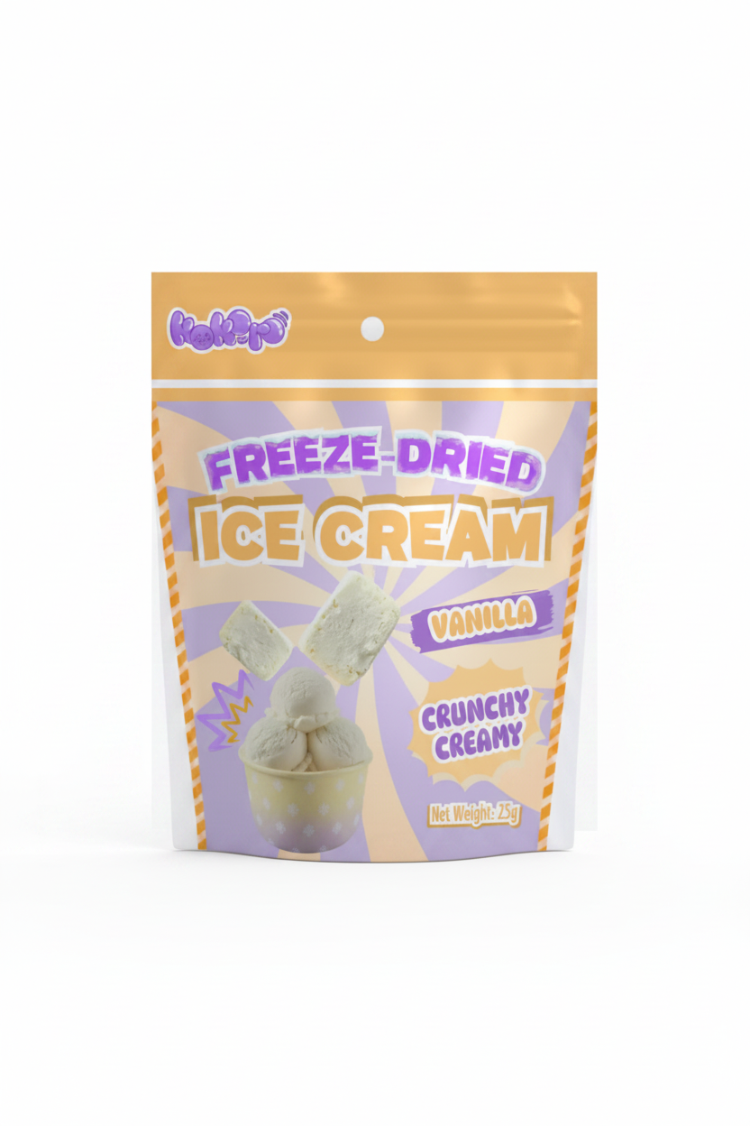 KOKORO GELATO ALLA VANIGLIA LIOFILIZZATO 25 G(box da 12)