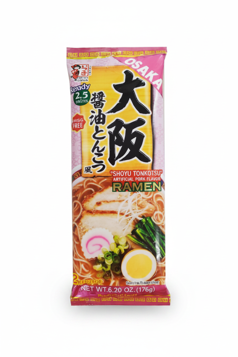 ITSUKI RAMEN OSAKA SHOYU TONKOTSU 176 G(BOX DA 12)