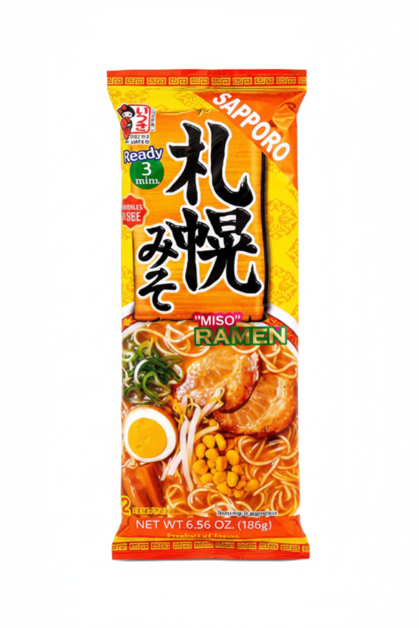 ITSUKI RAMEN SAPPORO MISO 186 G(BOX DA 12)