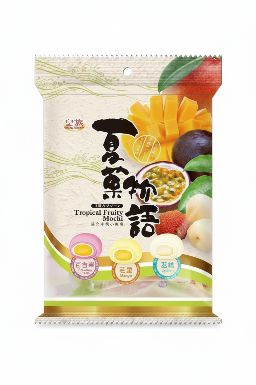TROPICAL FRUITY MINI MOCHI 120 G(BOX DA 12)