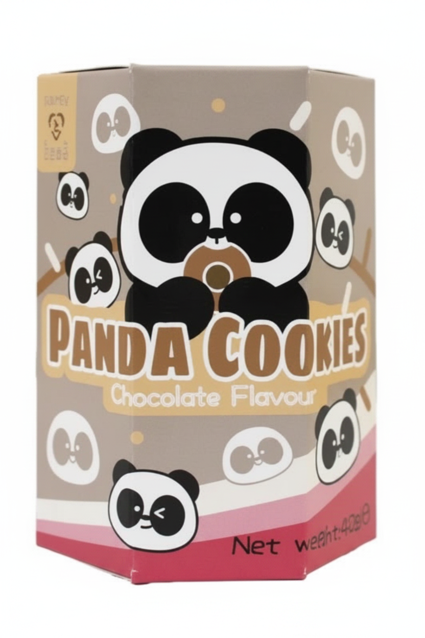 TOKIMEKI BISCOTTI PANDA GUSTO CIOCCOLATO 40 G(BOX DA 10)