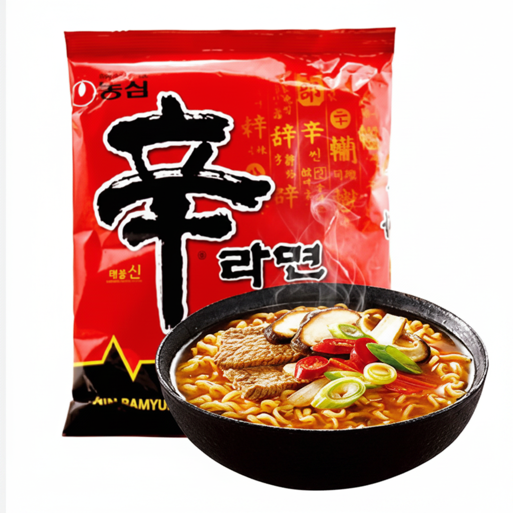 SHIN RAMYUN ISTANTANEO EXTRA PICCANTE 120 G(BOX DA 20)