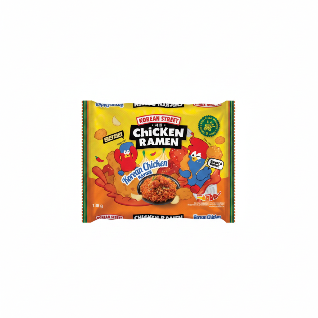KOREAN STREET NOODLES ISTANT. AL POLLO COREANO 138 G(BOX DA 12)