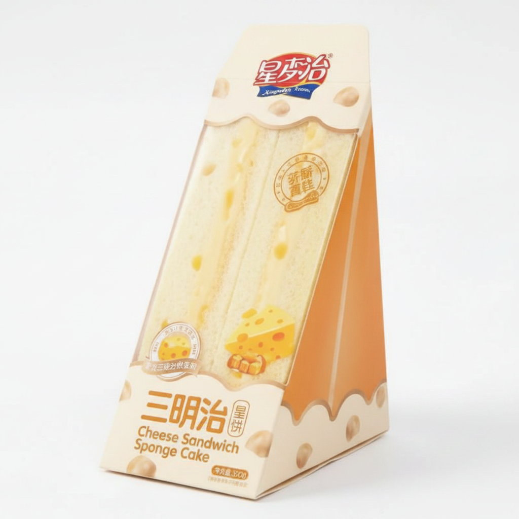 FLUFFY SANDWICH AL FORMAGGIO 100 G( BOX DA 16)