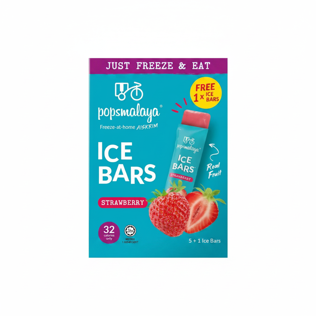 MY POPSMALAYA ICE BAR AL GUSTO DI FRAGOLA 270 ML (BOX DA 6)
