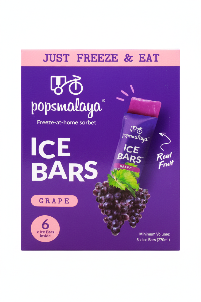 MY POPSMALAYA ICE BAR AL GUSTO DI UVA 270 ML (BOX DA 6)