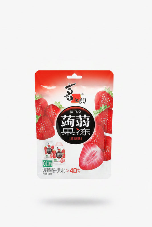 GELATINA ALLA FRAGOLA 120G(BOX DA 10)