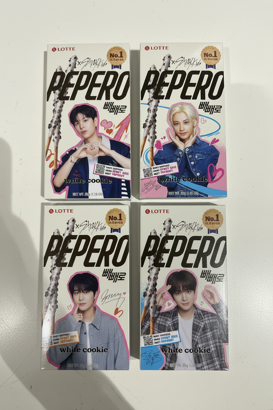 PEPERO STRAY KIDS WHITECOKIE[box da 40]