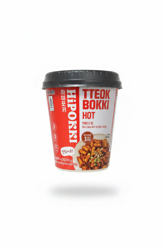CUP HIPOKKI TTEOBOKKI GNOCCHI DI RISO PICCANTE 120G (BOX DA 6)