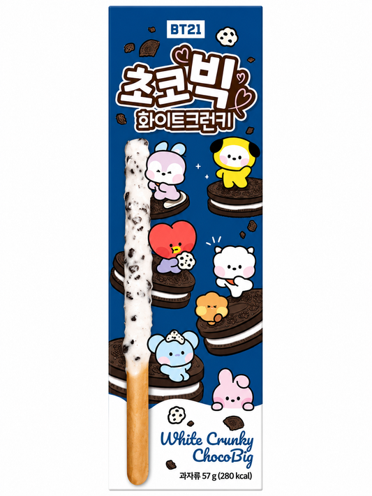 BT21 BISCOTTI CHOCOBIG 57G GUSTO OREO ( BOX DA 16)