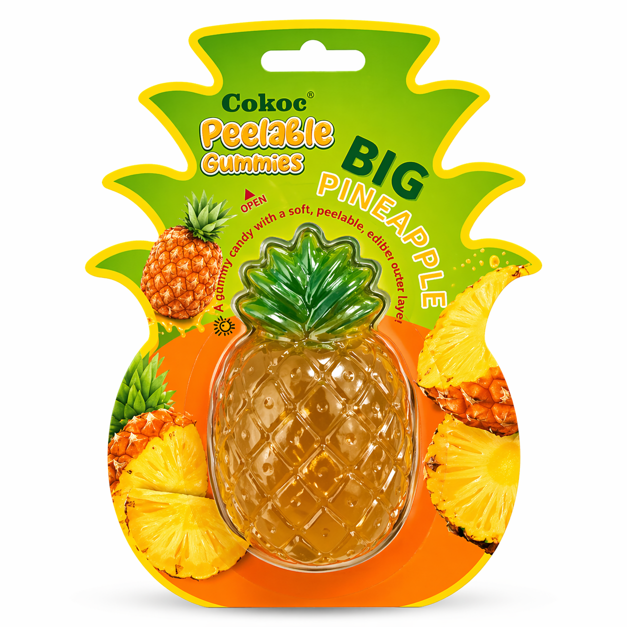 COKOC BIG CARAMELLA SBUCCIABILE 150G ANANAS [ box da 12]