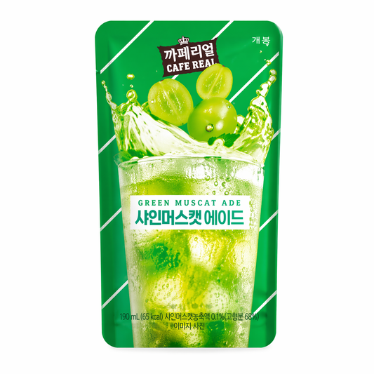 CAFE REAL Bevanda coreana UVA VERDE 230ML [ box da 10 ]