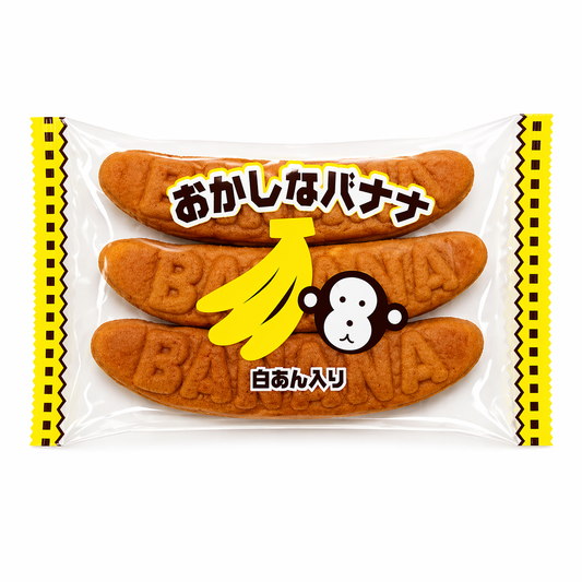 OKASHINA TORTINE ALLA BANANA RIPIENE 126G  [ box da 12]