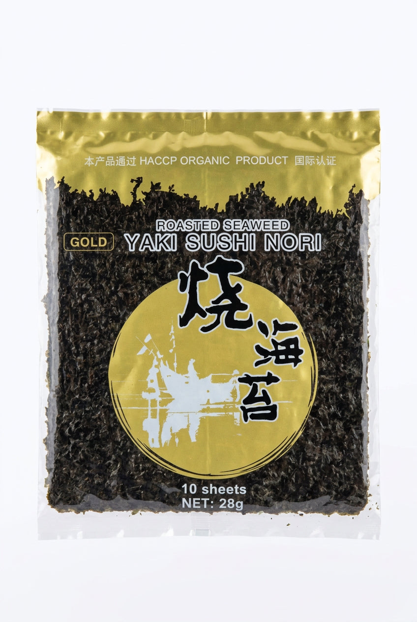 ALGHE SUSHI NORI 10PZ 28G(BOX DA 10)