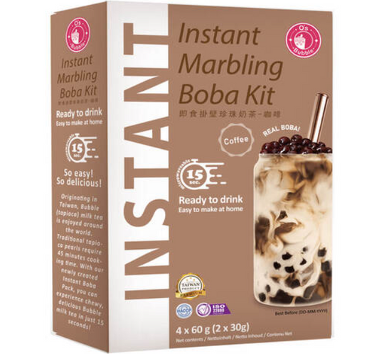 O’s Bubble - Boba istantaneo al Caffè 4X60G [ box da 3]