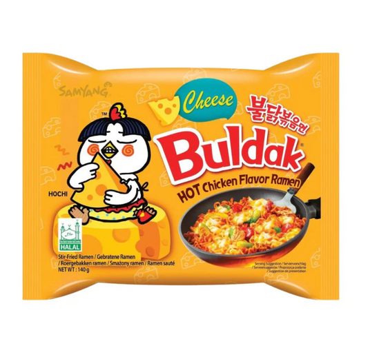 BULDAK RAMEN ISTANTANEO 140G FORMAGGIO[box da 20]