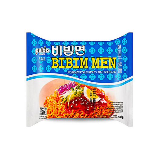 BIBIM MEN NOODLE ISTANTANEI 130G PICCANTE [scatola da 20]