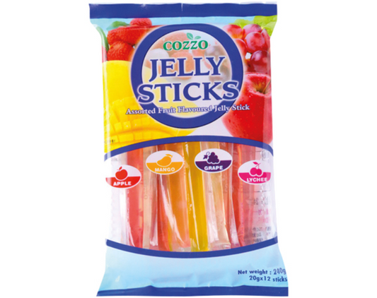 JELLY STICK 240G GUSTO FRUTTA MISTA [box da 12]