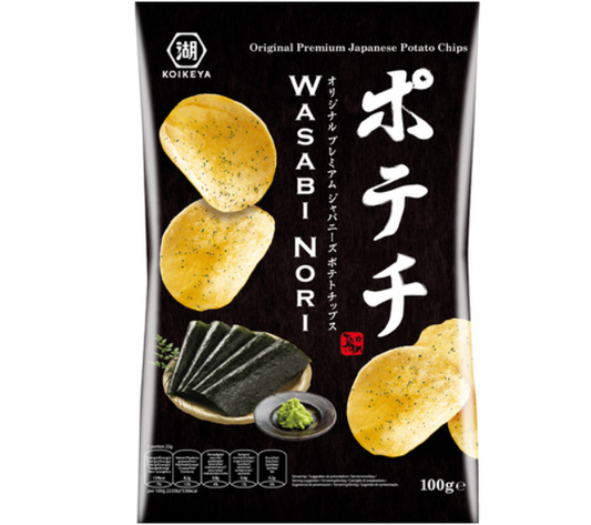 KOIKEYA PATATINE 100G ALGA NORI E WASABI