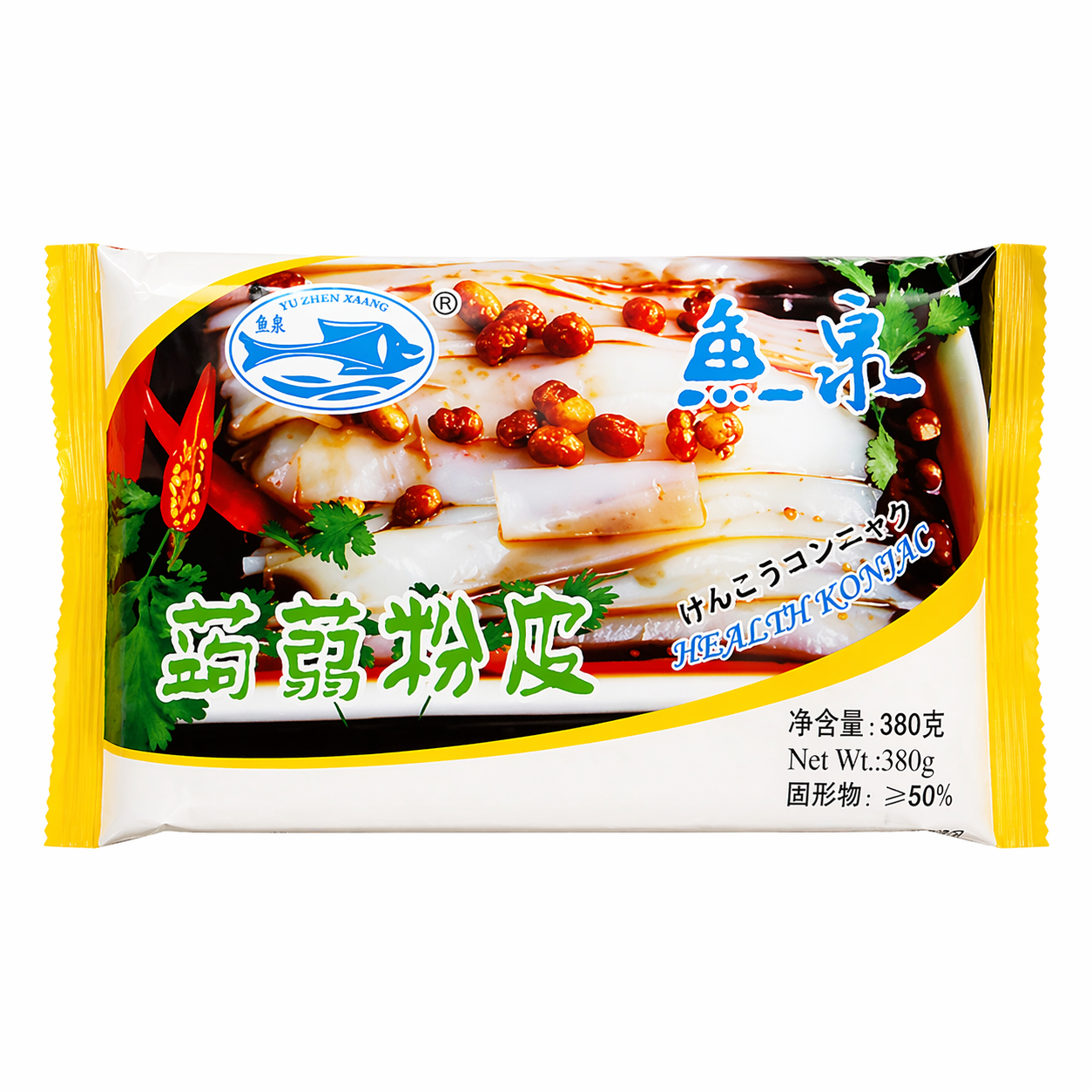 PASTA SHIRATAKI 380G FORMA A FETTE DI KONJAC 10 confezioni