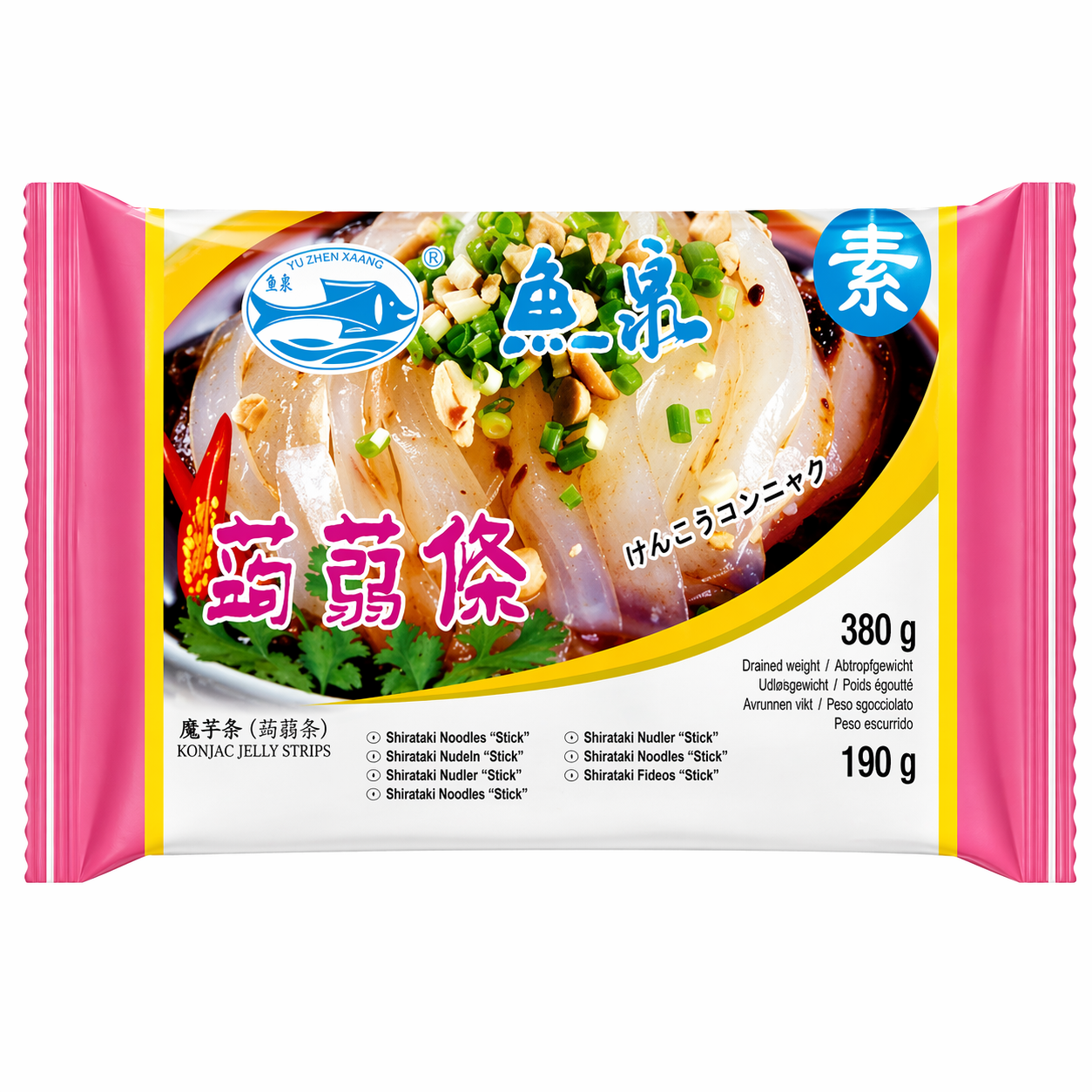 PASTA SHIRATAKI 380G STICK DI KONJAC [box da 10]