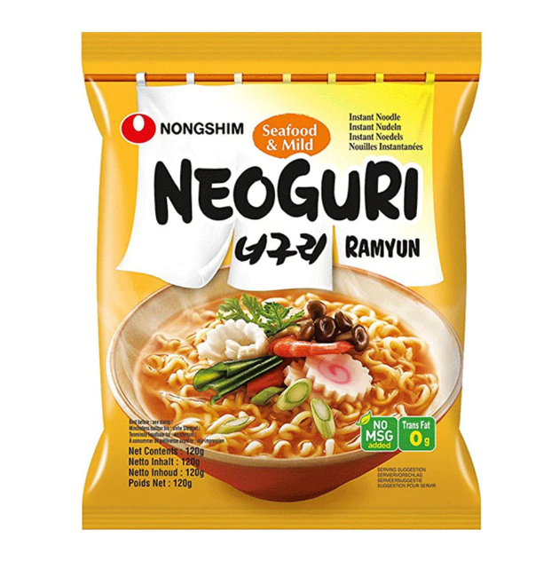 NEOGURI RAMEN ISTANTANEO 120G FRUTTI DI MARE [box da 20]
