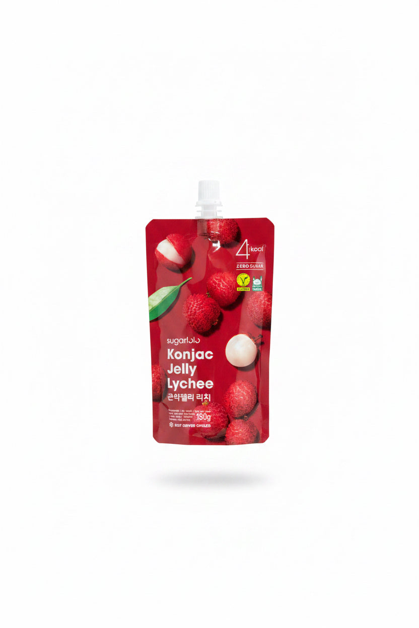 SUGARLOLO KONJAC GELATINA AL LYCHEE 150g [box da 10]