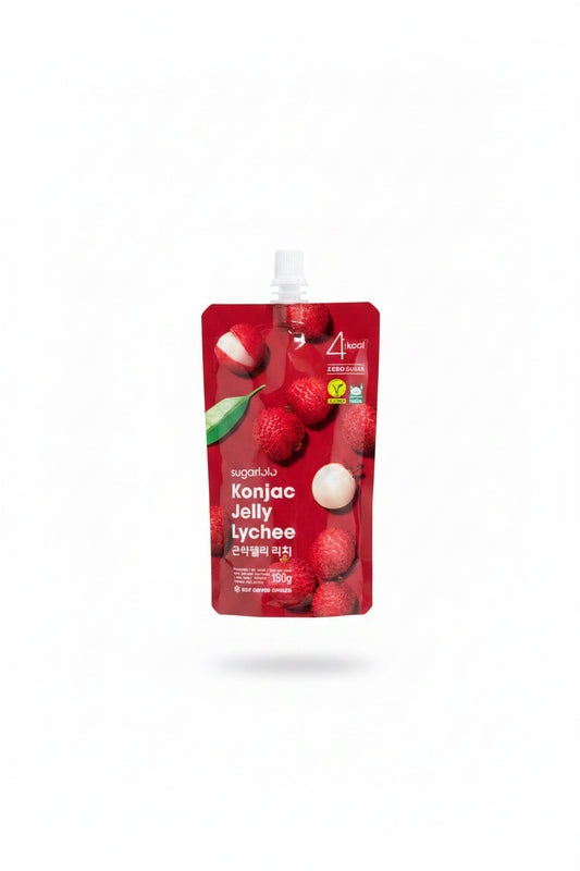 SUGARLOLO KONJAC GELATINA AL LYCHEE 150g [box da 10]