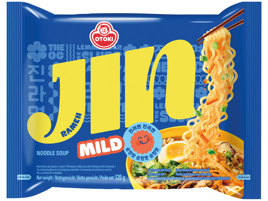 JIN RAMEN ISTANTANEO 120G MEDIO PICCANTE MILD [scatola da 20]